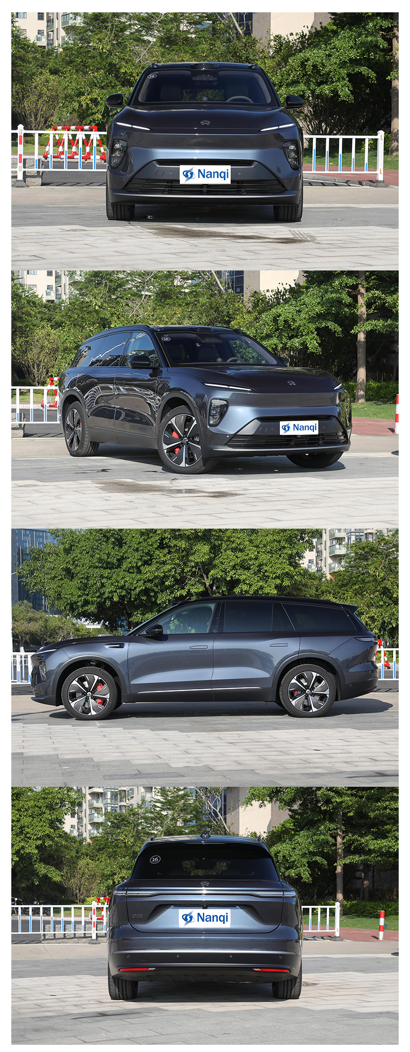 Fast Speed NIO ES8 Electric SUV With Big 12.8'' Center Control Screen