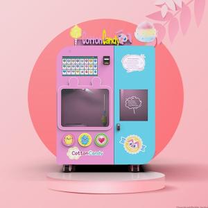 China 220V 700W Magic Cotton Candy Machine 4G Internet Cotton Candy Vending Machine wholesale