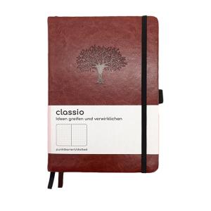 China 142 * 208 MM Custom Personal Planner PU Leather Cover Material Embossed Logo wholesale