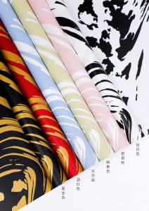 China Waterproof Flower Bouquet Wrapping Paper Fabrics Plastic Flower Wrapping Paper wholesale