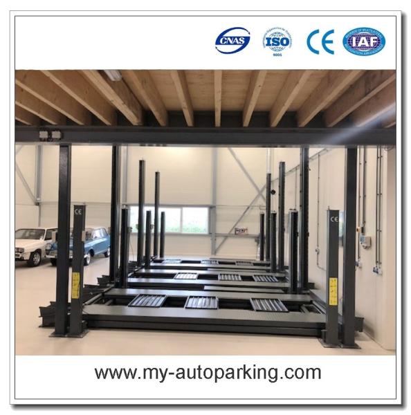 Hot Sale! 3 Cars Mobile4 Post Hydraulic Car Park Lift/Four Post Car Lift / Short