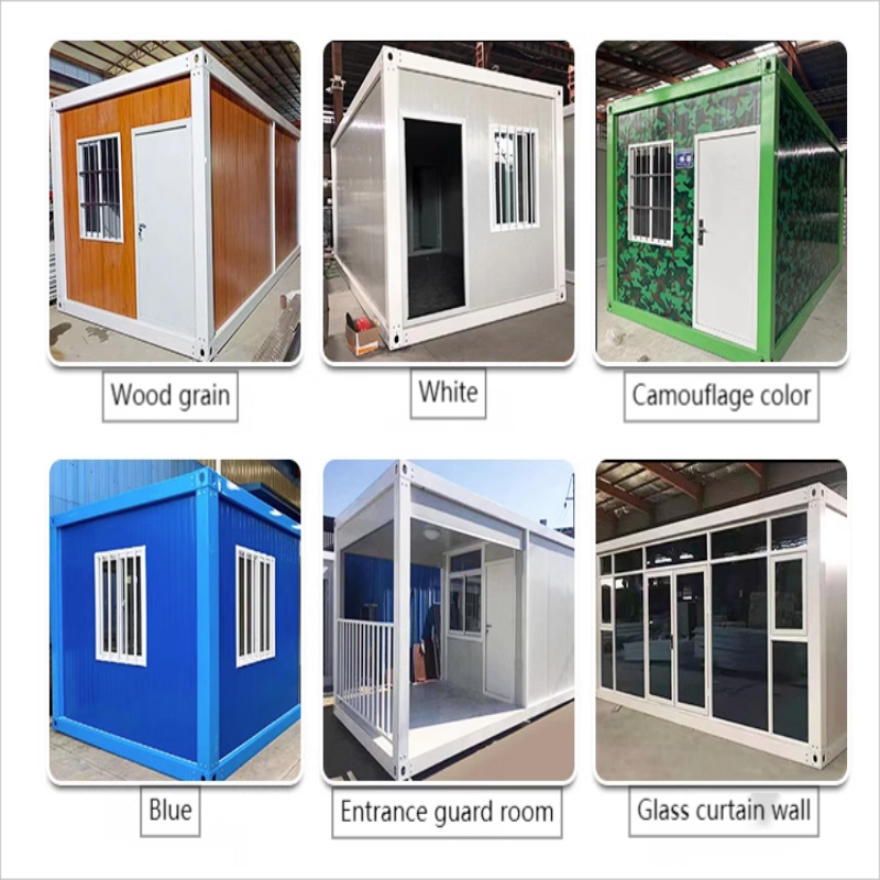 Steel Structure 2 Floor Prefab Container House for Luxurious Restaurant and Office