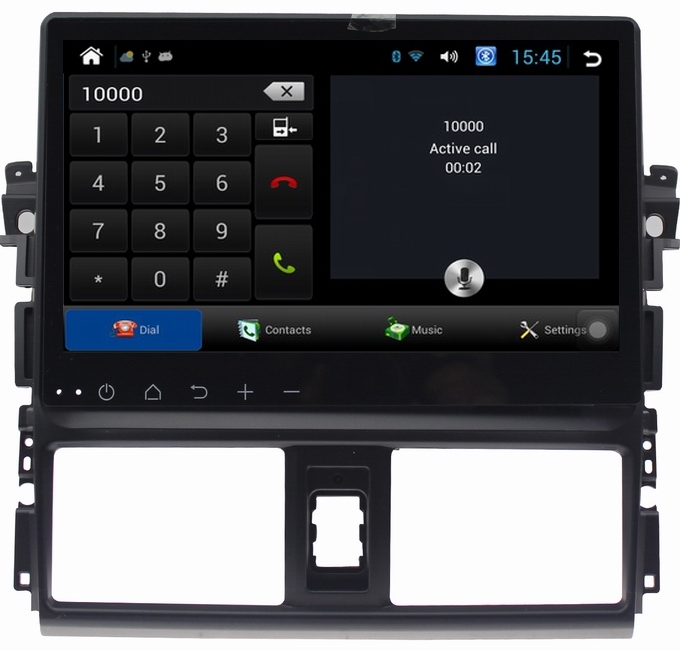 Ouchuangbo Toyota Vios 2014 android 4.2 OS 10.1 inch big screen car dvd radio multimedia navi