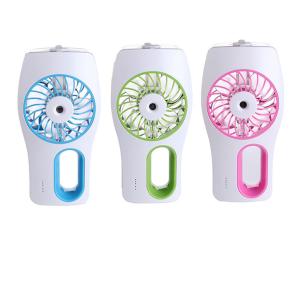 China Personalized novelty gifts Handheld or desktop mist cooling air fan mini water mist fan dubai wholesale