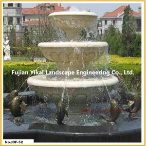 China Three Basin White Stone Water Bowl wholesale