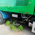 Foton Aumark Vacuum Road Sweeper Truck 78KW With Snow Remover
