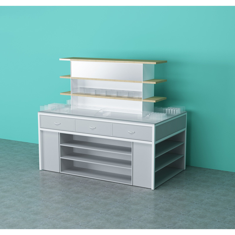 Miniso Style Retail Store Display Shelves L2500×W660×H1500mm Dimension