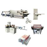 1750mm Width Trimming Deflashing Toilet Paper Production Line Unwinding Rack