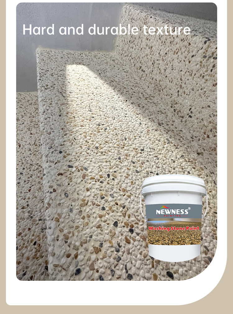 Scratch Resistant Coating Exterior Wall Granite Stone Texture Paint for House CAS No. 79-10-7