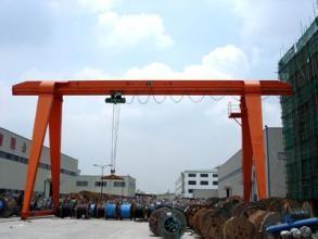 China Yuantai Light duty outside warehouse dedicated single girder gantry crane wholesale