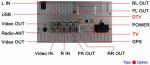 Ouchuangbo Nissan Sunny /Navara /Micra car stereo with radio TV bluetooth mp4