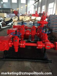 China Oil Gas Drilling Wellhead Choke Kill Manifold High Pressure wholesale