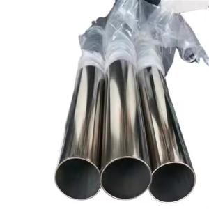 China Mirror Finish Ornamental Stainless Steel Tubing 25mm BS 1387 ASTM Standard wholesale