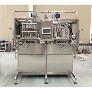 BIB Aseptic Packaging Equipment With CIP Function , Bag In Box Filler