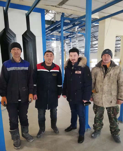 Aluminium Metal Powder Coating Line Plant For Steel Door