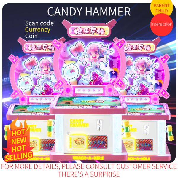 Kids Arcade Games Factory Direct Coin-Operated Whack-A-Mole Machine