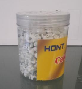 China Plastic bottles / plastic barrel packaging cable clips wholesale