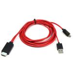 2 Meters MHL Micro USB to HDMI 1080P Cable For Android Phone Samsung Galaxy S5
