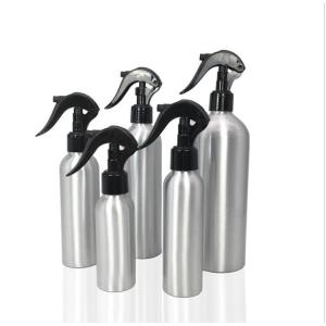 China 28/400 300ml Cosmetic Aluminum Bottles 4oz Trigger Pump Spray Bottle wholesale