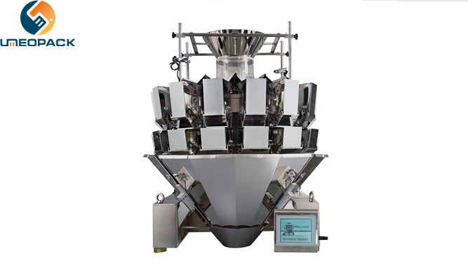 Automatic candy weighing plastic bag packing machine