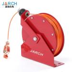 Industrial Static Extension Lead cable Reel , 100ft Spring Retractable Grounding