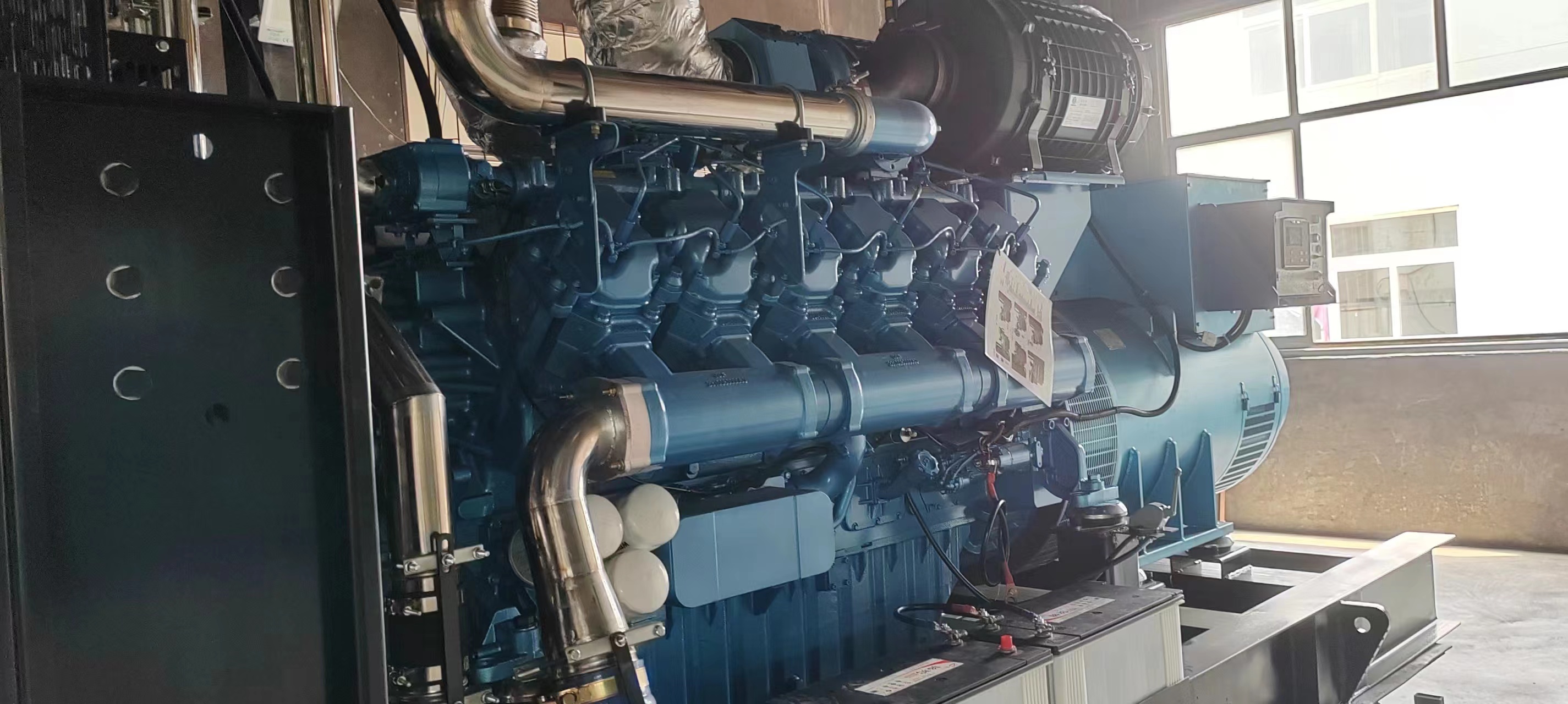 400V 1250KVA Weichai Diesel Generator Set 1000KW Large Power Supply Equipment with Direction Injection Engine
