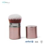 Retractable Kabuki Makeup Brush, Travel Face Blush Brush, Portable Powder