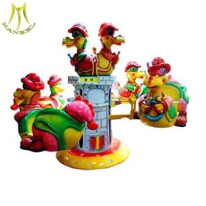 China Hansel amusement park fiberglass large entertainment ride on fberglass toys wholesale