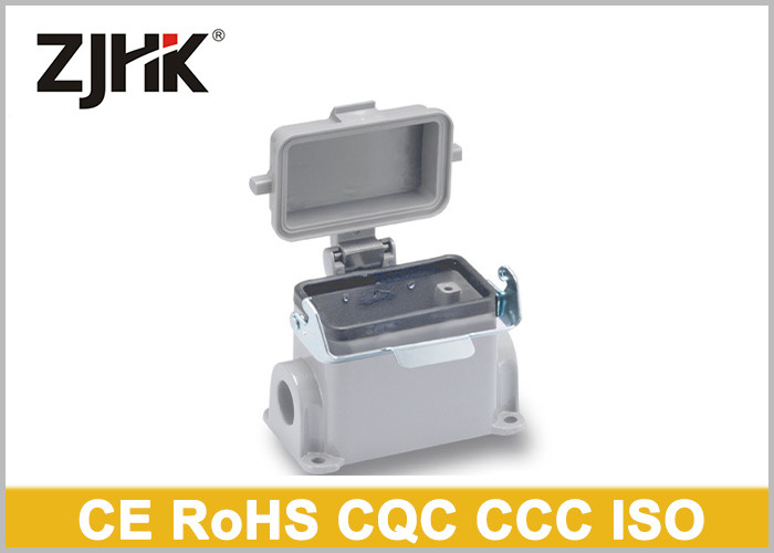 H10B-BK-1L-CV Industrial Connector With Protection Cover 09300100303