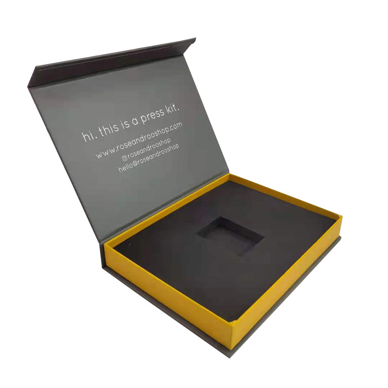 Paperboard Magnetic Giftcard Business NFC Vip Credit Card Packaging Box and Customizable