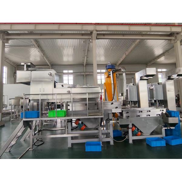 500kg/h-1000kg/h Four-stage Peanut Chopping Machine for Nut Processing Plants