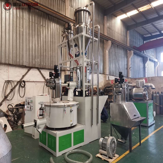 80 Mesh Ceiling Borad PVC Pulverizer Machine For Pipe Film 500 KG/H