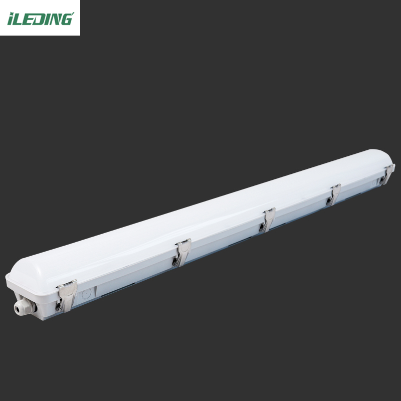 AC 110V Parking LED Tube Vapor Tight Luminaire 4FT IP66 LED Waterproof lighting Tri-proof Light