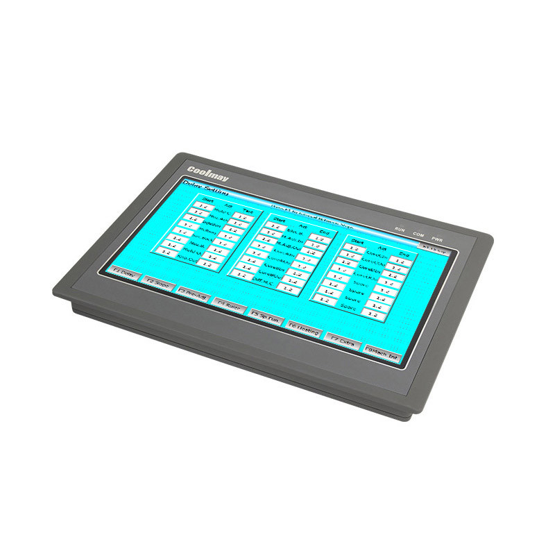 Coolmay 10 Inch HMI Human Machine Interface LED Support Modbus RS232 RS485