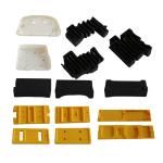 Custom ABS Housing Cover Injection Molded Parts Manufactured with Single