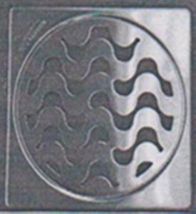 China Export Europe America Stainless Steel Floor Drain Cover7 With Square (94.3mm*94.3mm*3mm) wholesale