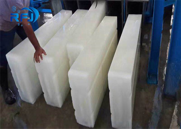 RFJ 3 Ton Block Ice Machine Automatic Direct Cooling With Tecumseh Compressor