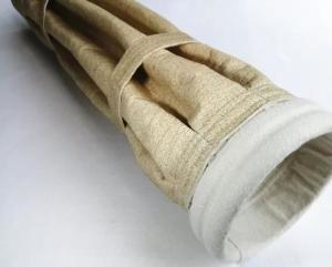China 8 Pleats 160mm Aramid Filter Bags Nomex Filter Bags Nomex Wrinkled Bag wholesale