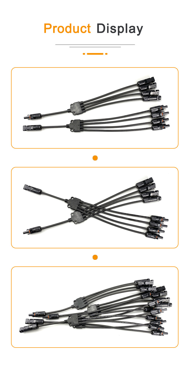 25mm2 Solar PV Cable Connector 50Hz Power Energy Systems