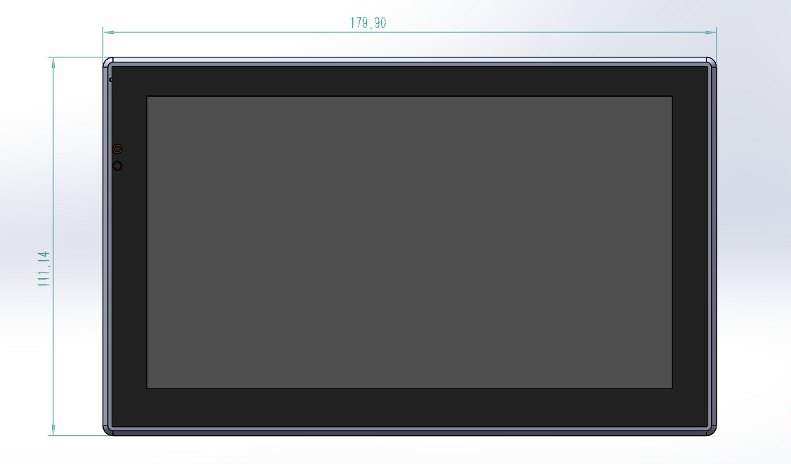 Customized booting logo wall flush 7 inch android poe tablet with NFC,Relay,Proximity Sensor