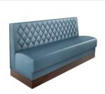 Customized Retro Leisure Bar Western Restaurant Card Seat High Back Fabric Hotel