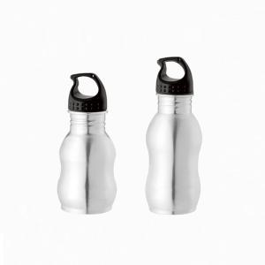 China 350ml Single wall stainless steel sports bottle calabash style wholesale