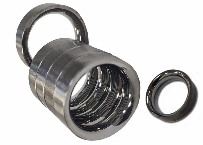 Surface Polished Tungsten Carbide Eyelets Iron Gray Color Unmatched Toughness
