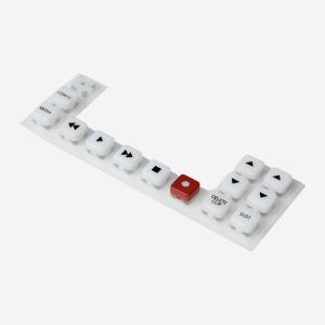 China Irregular Shape Silicone Rubber Membrane Switches Flame Resistant wholesale