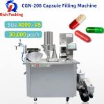 Semi Automatic Gel Vegetable Halal Hard Capsule Filling Machine
