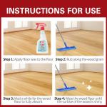 Commercial Anti Slip Furniture Protectant Hardwood Floor Wax Polish Spray