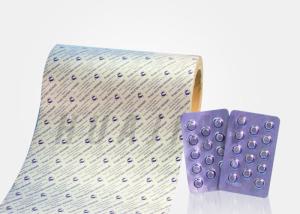 China Hard Temper Heat Sealing Pvc Pvdc 5 Gsm Aluminium Blister Foil wholesale