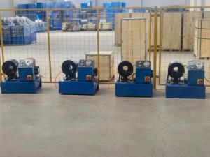 China High Pressure Hose Crimper 6 Inch 4-150mm Industrial Pipe Making Machine Large Opening wholesale