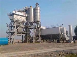 China Twin Shaft Stationary Asphalt Mixing Plant 160t/H Environmental Protection wholesale