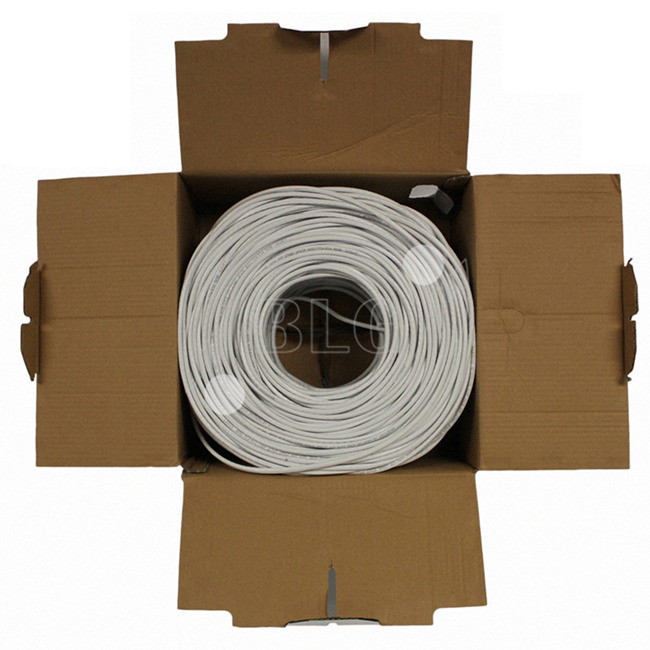 Cat6 Ethernet LAN Cable 23AWG 24AWG CU CCA 4 Pairs 1000FT Networking Cables